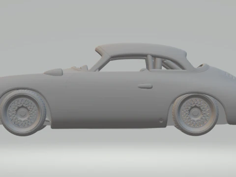 Porsche emory 356 3D Print Model