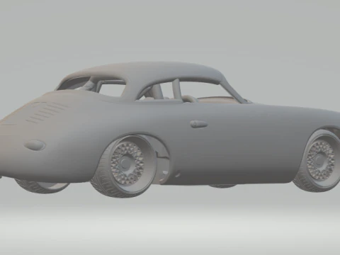 Porsche emory 356 3D Print Model