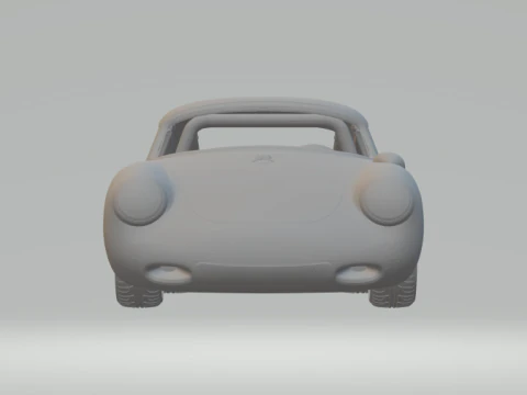 Porsche emory 356 3D Print Model