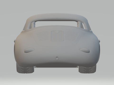 Porsche emory 356 3D प्रिंट मॉडल
