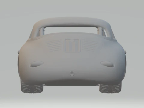 Porsche emory 356 3D Print Model