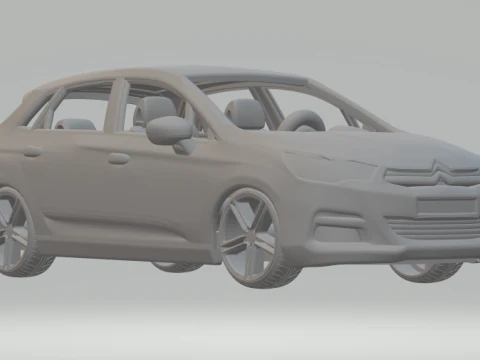 Klapa do Citroena C4 Model do druku 3D