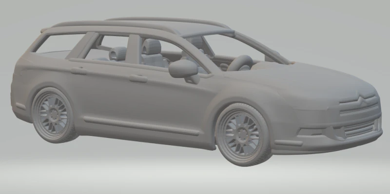 Citroen c5 tourer 3D Print Model .c4d .max .obj .3ds .fbx .stl .blend 