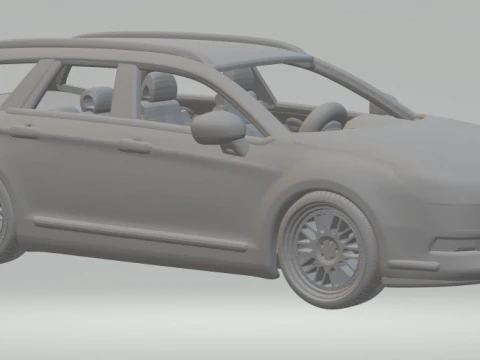 Citroen c5 tourer 3D Print Model
