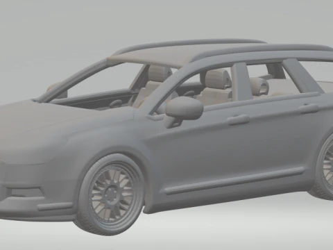 Citroen c5 tourer 3D Print Model