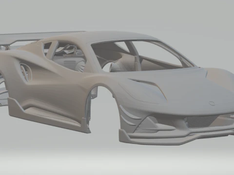 Lotus emira race 3D Print Model