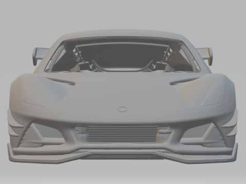 Lotus emira race 3D 打印模型