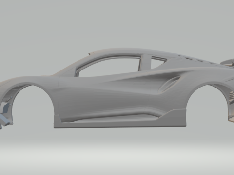 Lotus emira race 3D 打印模型