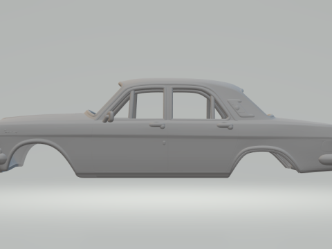 Gaz 24 volga sedan Modelo de Impressão 3D
