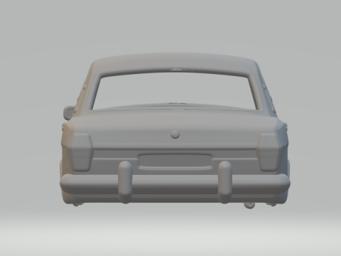 Gaz 24 volga sedan Modelo de Impressão 3D