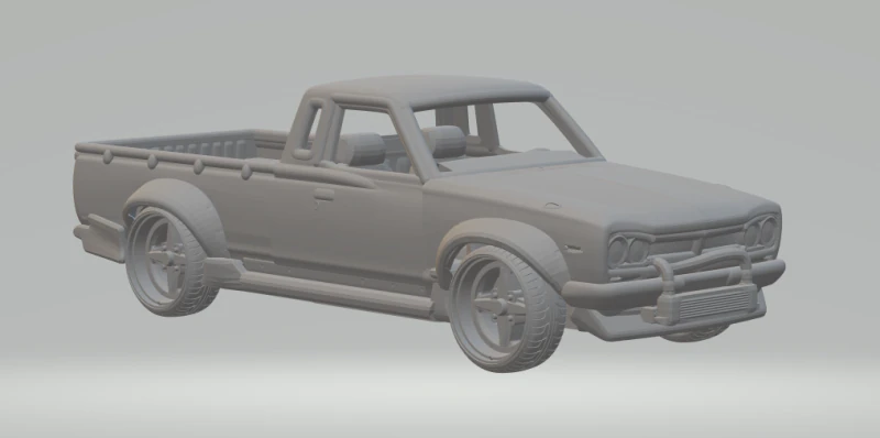 Skyline pickup 3D Print Model .c4d .max .obj .3ds .fbx .stl .blend 
