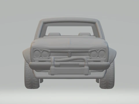 Skyline pickup 3D Print Model