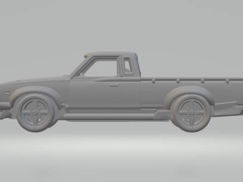 Skyline pickup 3D प्रिंट मॉडल