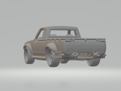 Skyline pickup 3D प्रिंट मॉडल
