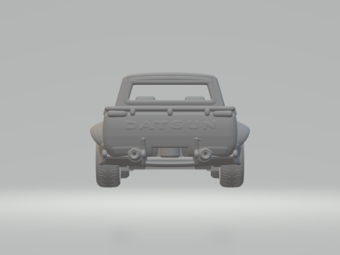 Skyline pickup 3D प्रिंट मॉडल