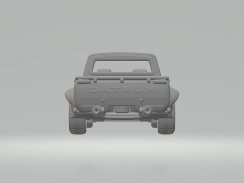 Skyline pickup 3D Print Model