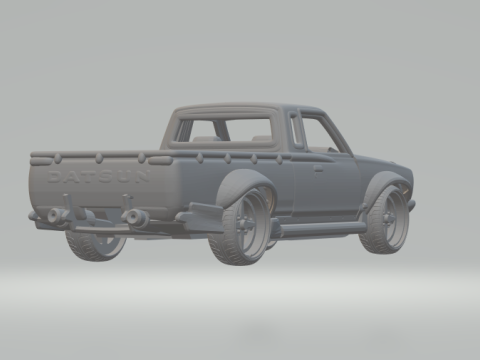 Skyline pickup 3D प्रिंट मॉडल