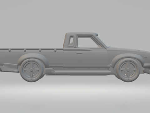 Skyline pickup 3D प्रिंट मॉडल