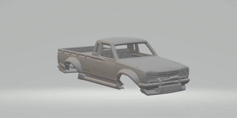 Skyline pickup 3D Print Model .c4d .max .obj .3ds .fbx .stl .blend
