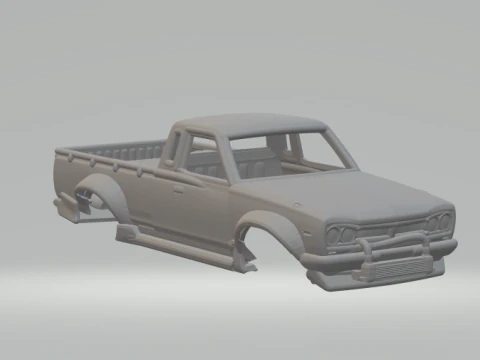 Skyline pickup 3D Print Model
