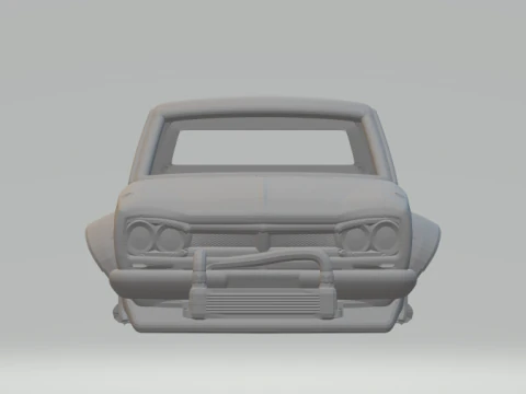 Skyline pickup 3D Print Model