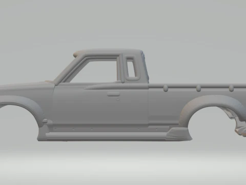 Skyline pickup 3D Print Model