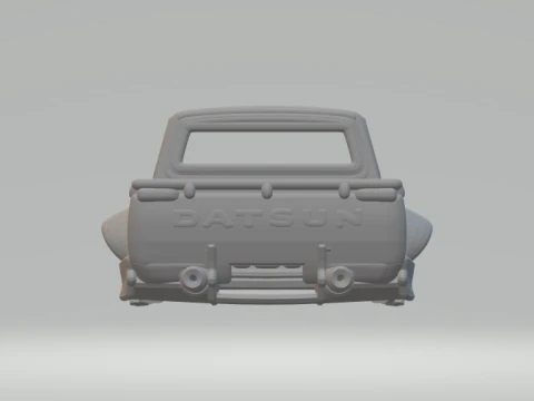 Skyline pickup 3D Print Model