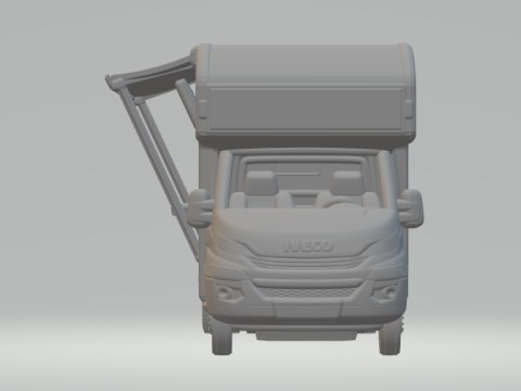 Iveco foodtruck Model do druku 3D