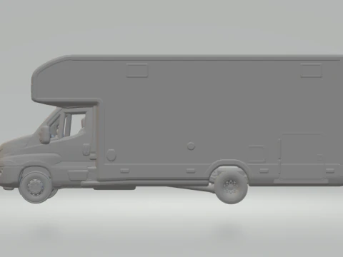 Iveco foodtruck 3D Print Model