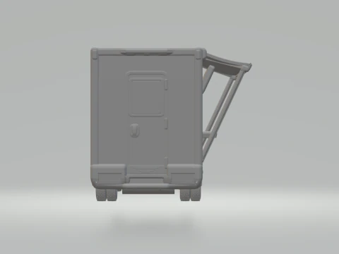 Iveco foodtruck 3D Print Model