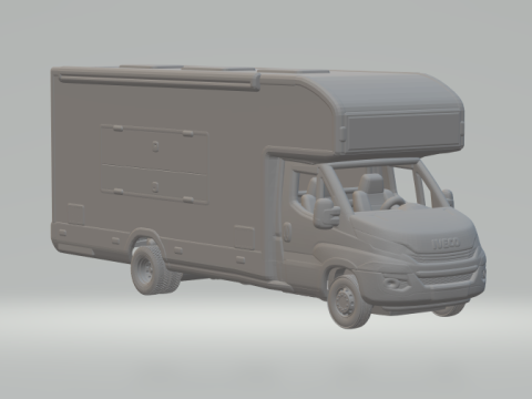 Iveco foodtruck 3D Принт Модель