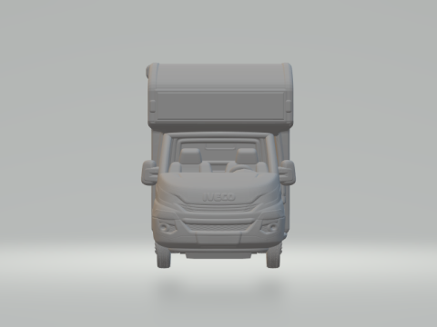 Iveco foodtruck Model do druku 3D