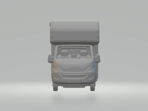 Iveco foodtruck 3D Print Model