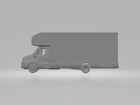 Iveco foodtruck Model do druku 3D