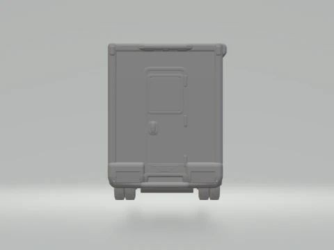 Iveco foodtruck 3D Print Model