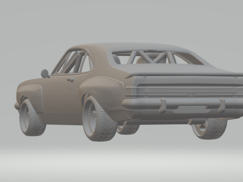Holden monaro Modèles 3D en vedette