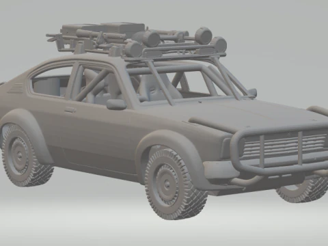 Opel Kadett 3D Baskı Modeli