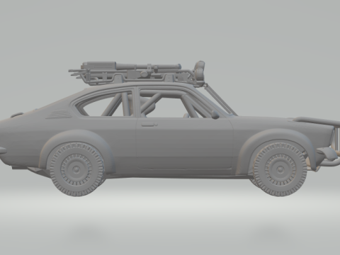 Opel kadett Model do druku 3D