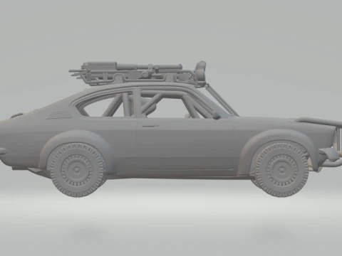 Opel kadett 3D Print Model