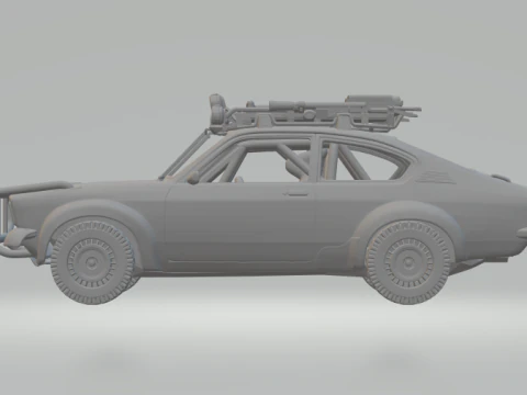 Opel kadett 3D Print Model