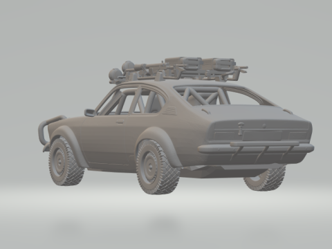 Opel kadett Model do druku 3D