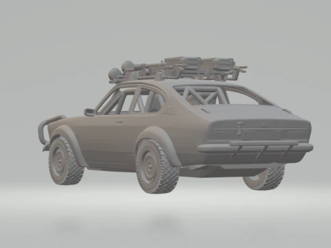 Opel kadett 3D Print Model