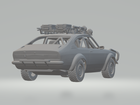 Opel kadett Model do druku 3D