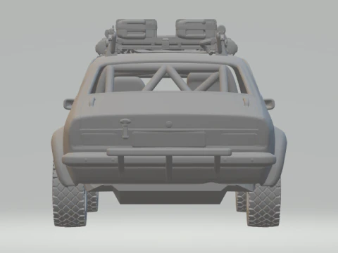 Opel kadett 3D Print Model