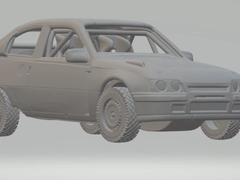 Opel kadett rally 3D Print Model