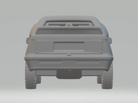 Opel kadett rally 3D Print Model