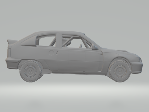 Opel kadett rally 3D Print Model