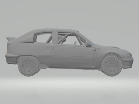 Opel kadett rally 3D Print Model