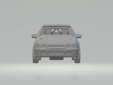 Opel kadett rally 3D Print Model