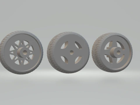 Work wheels 3D Print Model
